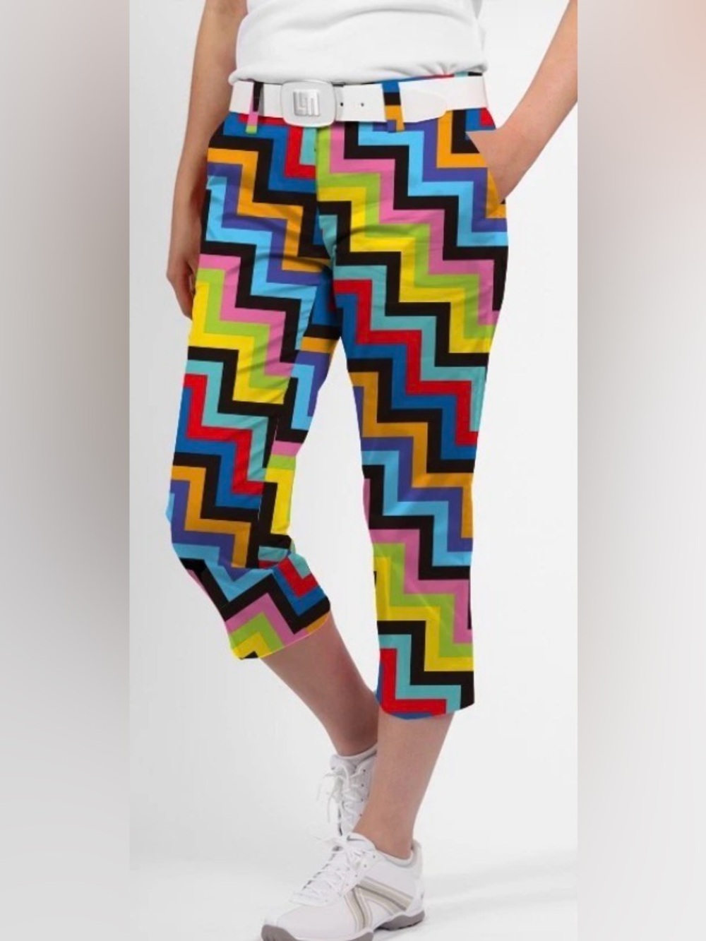 Loudmouth NWT Stepping out golf capris